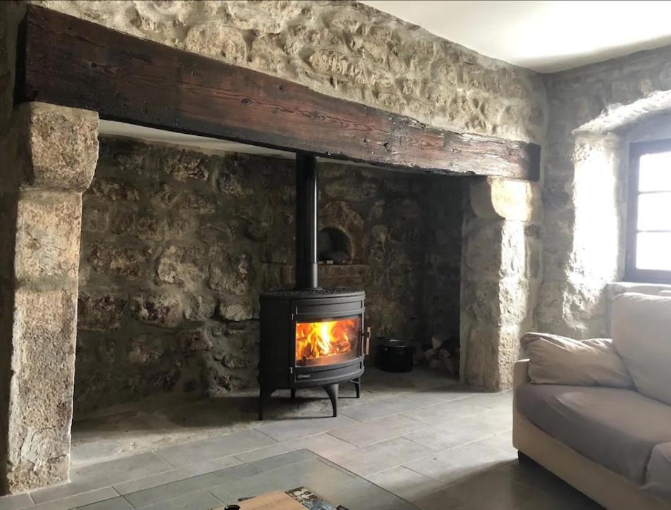 Maison En Ardeche Usclades-et-Rieutord Eksteriør billede